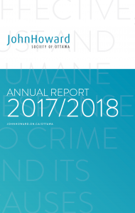Cover of JHS ottawa 2017/2018 annual report