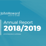 Cover of JHS ottawa 2018/2019 annual report