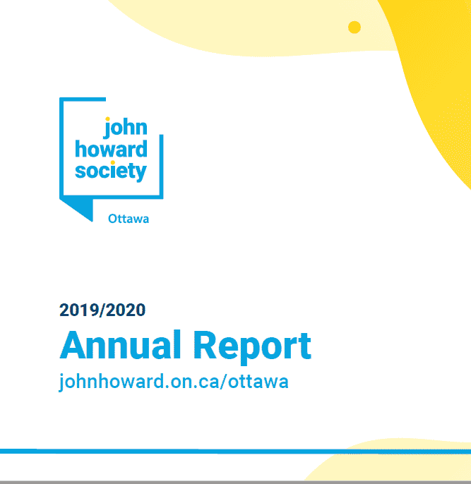 Cover of JHS ottawa 2019/2020 annual report