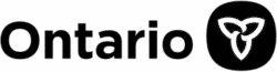 Ontario logo with a trilium
