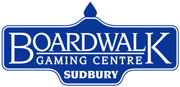 Sudbury boardwalk gaming centre logo