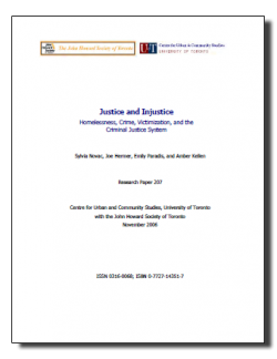 Cover of justice and injustice research paper