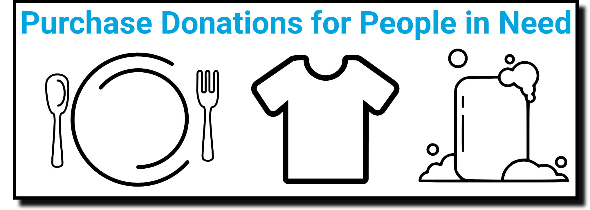 Food, Clothing, Hygiene Products