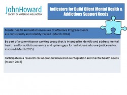 JHS Waterloo-wellington indicators for build client mental health and addictions support needs