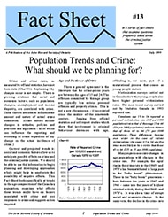 Cover of factsheet publication