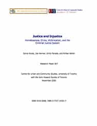 Cover of Justice and Injustice report