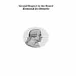 Cover of remand in ontario report with the side profile of a mans head