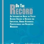 Cover of on the record report