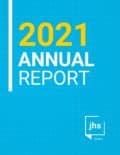 Cover of 2021 JHSO annual report