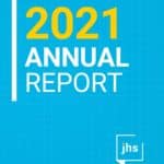 Cover of 2021 JHSO annual report