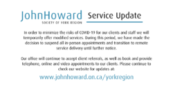 JHS york region service update publication